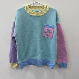 Teenie Weenie Pastel Colour Block Sweater